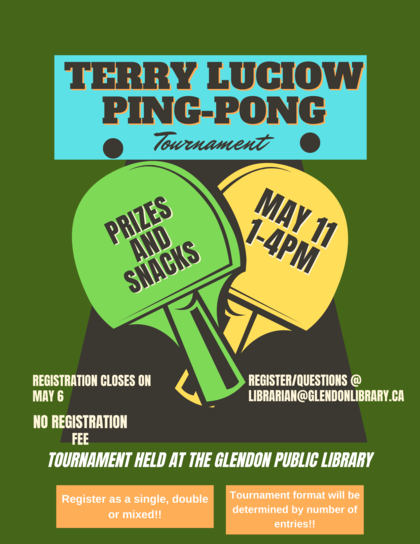 Terry Luciow Ping-Pong Tournament
